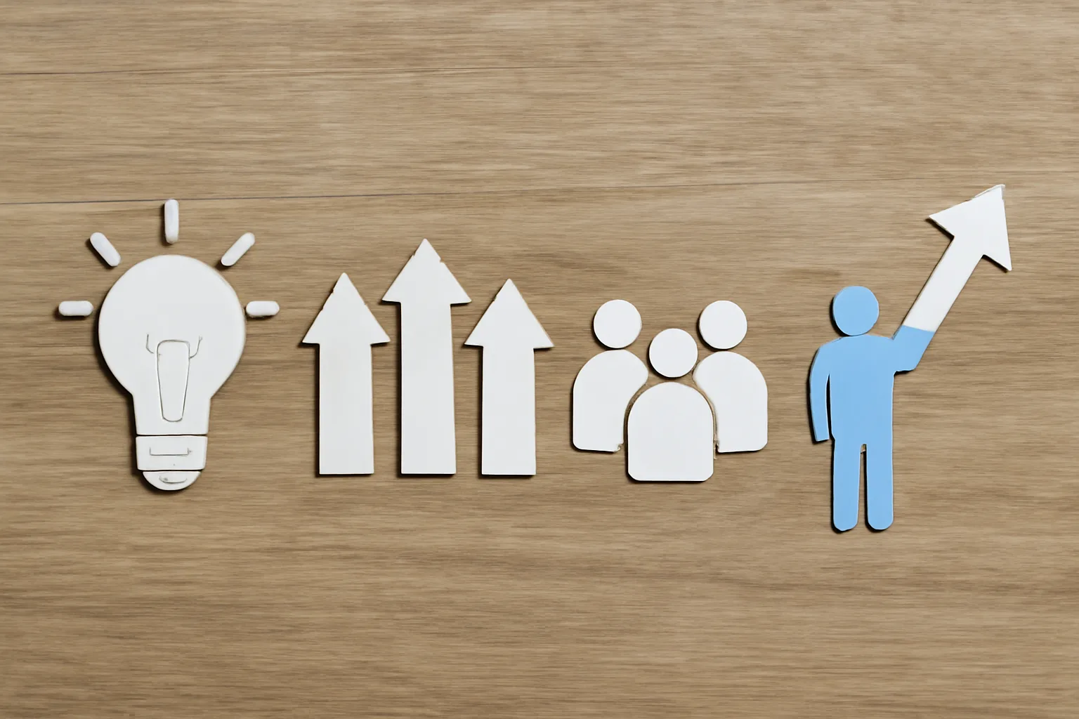 Infographic on business differentiation steps.