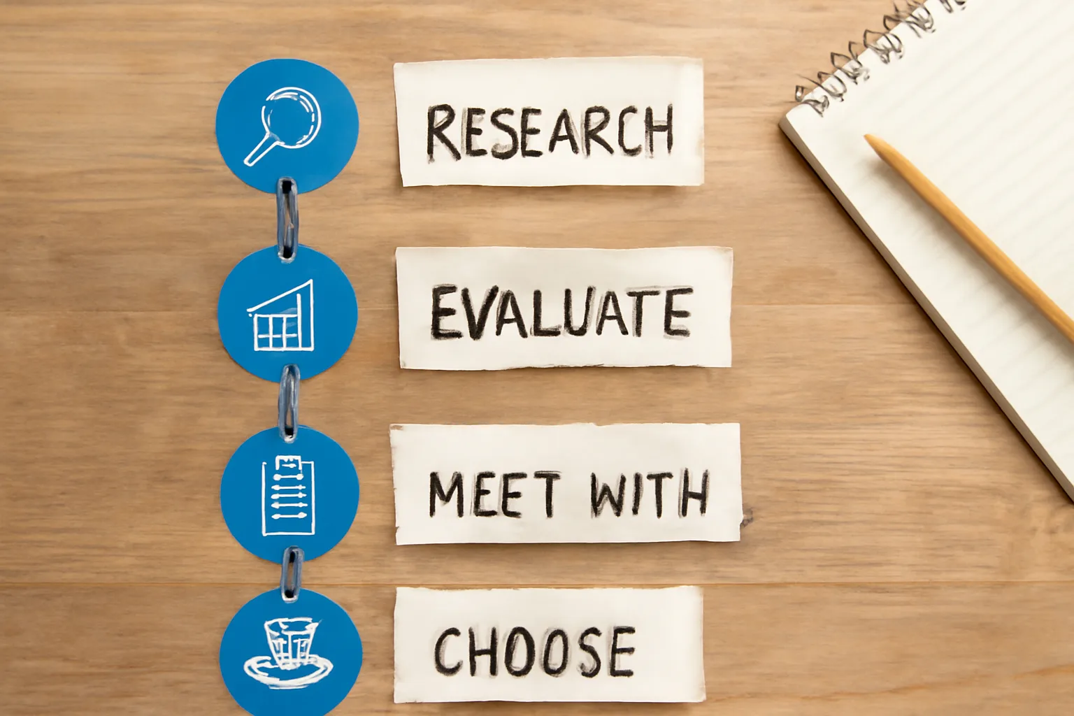 Infographic on selecting a franchise opportunity.