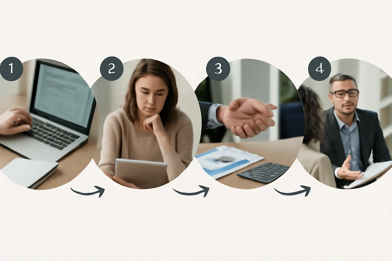 Infographic on finding finance professionals.