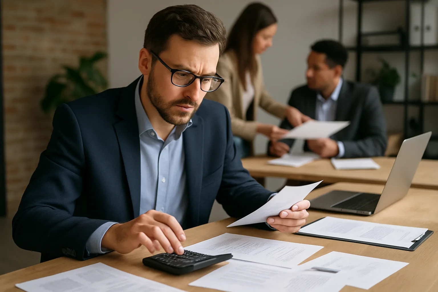 Image depicting the process of selecting an accountant.
