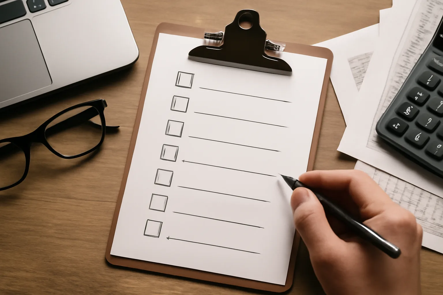 Image depicting the process of selecting an accountant.