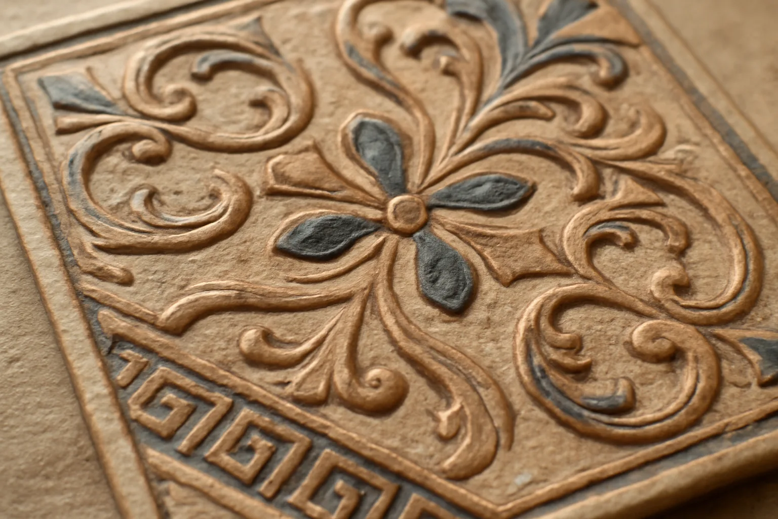 Ceramic tile design showcasing quality and aesthetics.